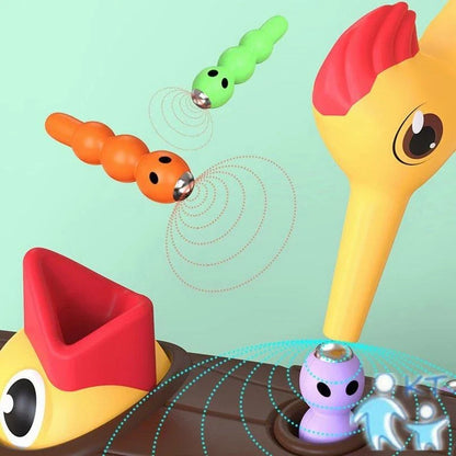 Brinquedo Pica-Pau Magnético Educativo | Jogo de Coordenação Motora e Foco para Crianças 2 a 5 Anos – Brinco Lab