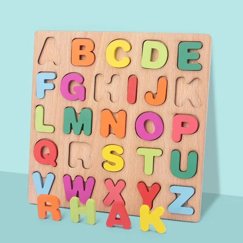 Kit 2 Tabuleiros Educativos Pedagógicos | Alfabeto, Números e Formas Geométricas para Crianças – Brinco Lab