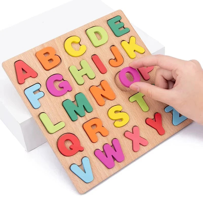 Kit 2 Tabuleiros Educativos Pedagógicos | Alfabeto, Números e Formas Geométricas para Crianças – Brinco Lab