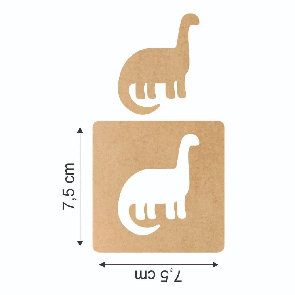 Stencil Montessori de Madeira para Desenho | 70 Peças + 4 Canetas Educativas para Crianças – Brinco Lab