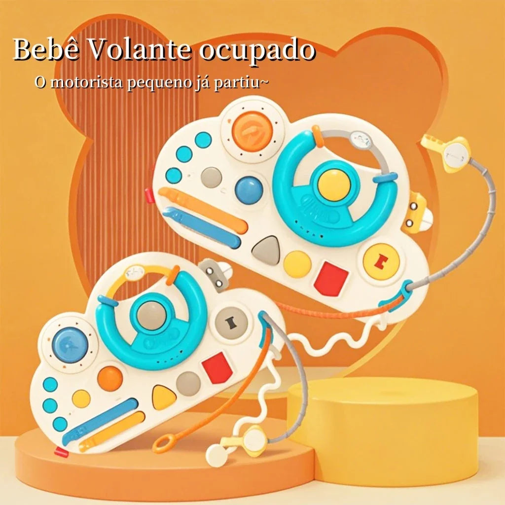 Brinquedo Sensorial Montessori 6 Lados | Cubo de Atividades Educativo para Crianças 3+ – Brinco Lab