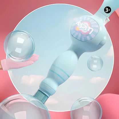 Máquina de Bolhas com Efeito Fumaça Mágica – Varinha de Sabão | Brinco Lab